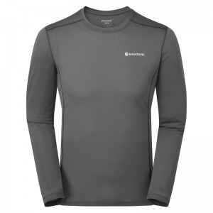 Koszulka Montane Dart Lite Long Sleeve Męskie Ciemny Szare | OD4908352