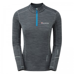 Kurtki Polarowe Montane Katla Pull-On Damskie Szare | FP9103426