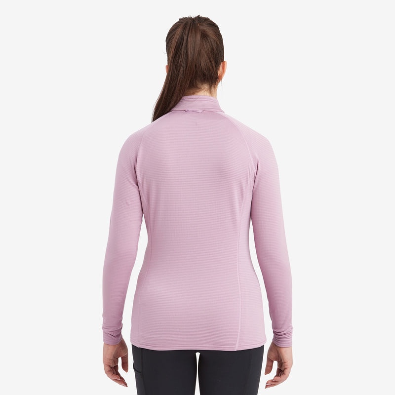 Bluzy Montane Protium Lite Pull On Fleece Damskie Różowe | FD9104532