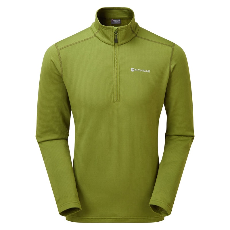 Bluzy Montane Protium Pull On Fleece Męskie Zielone | FY0654123