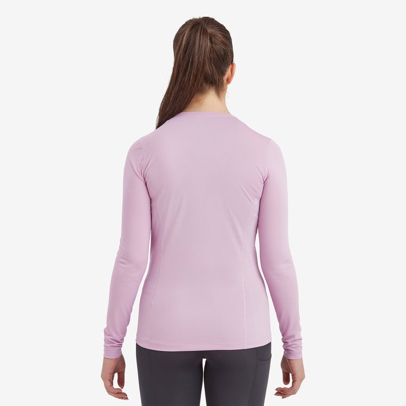 Koszulka Montane Dart Lite Long Sleeve Damskie Różowe | MV9032814