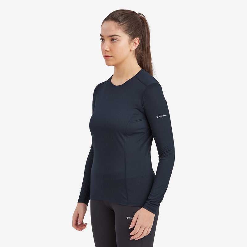 Koszulka Montane Dart Lite Long Sleeve Damskie Granatowe | WG0269381