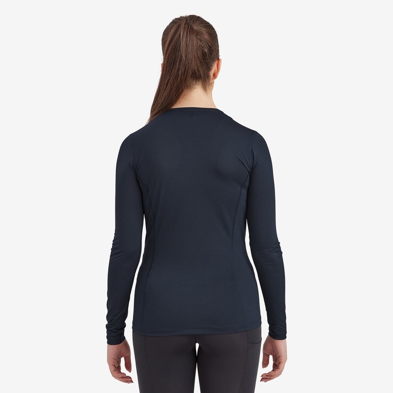 Koszulka Montane Dart Lite Long Sleeve Damskie Granatowe | WG0269381