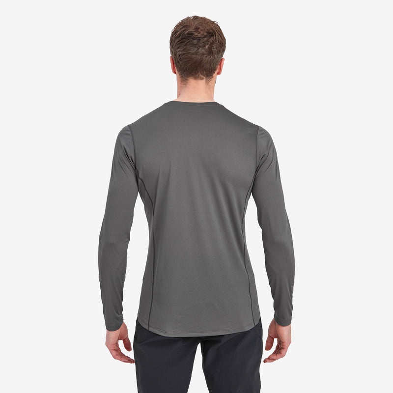 Koszulka Montane Dart Lite Long Sleeve Męskie Ciemny Szare | OD4908352