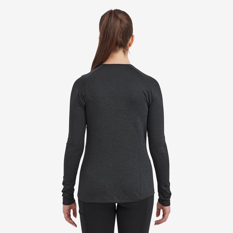 Koszulka Montane Dart Long Sleeve Damskie Czarne | KG6352978