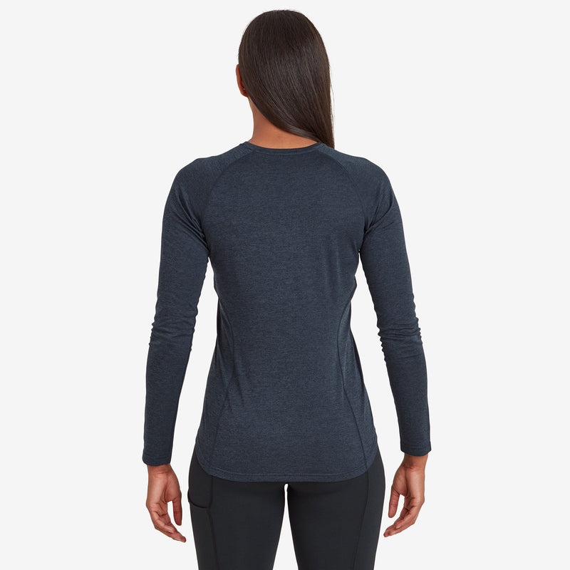 Koszulka Montane Dart Long Sleeve Damskie Granatowe | SI6581039