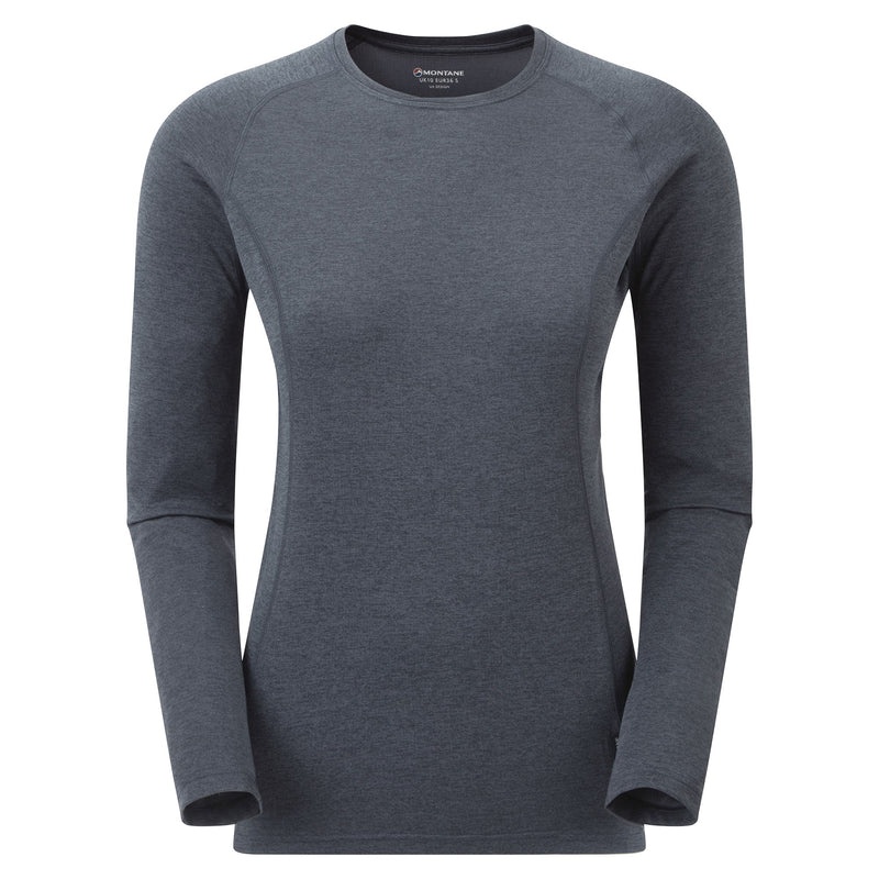 Koszulka Montane Dart Long Sleeve Damskie Granatowe | SI6581039