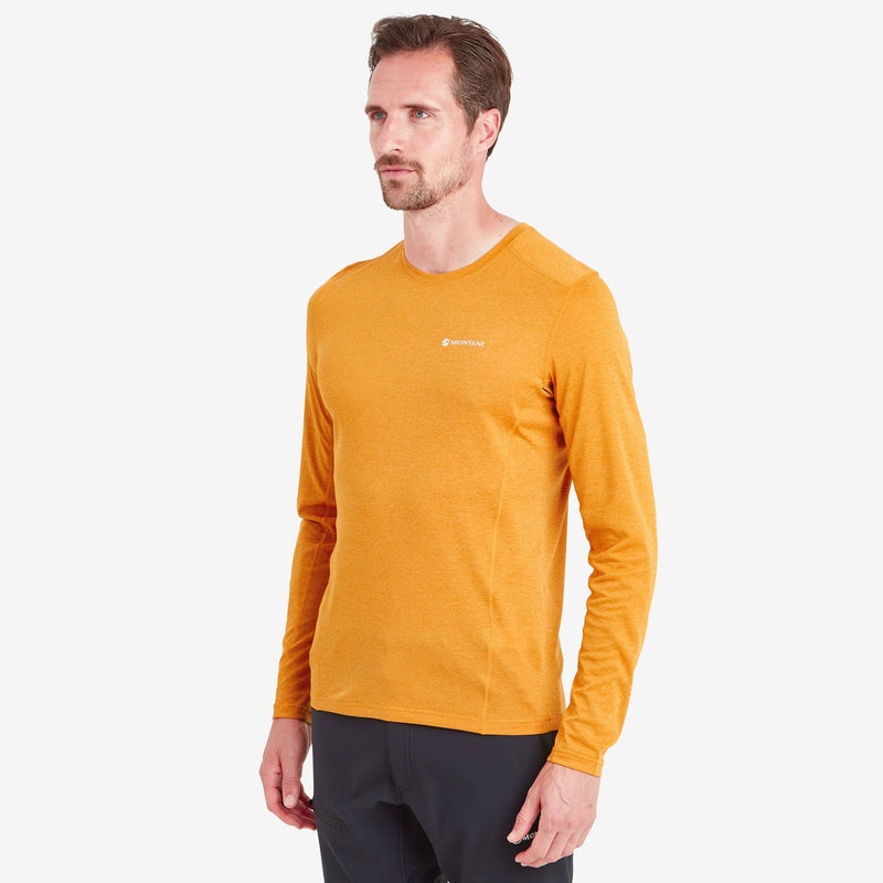 Koszulka Montane Dart Long Sleeve Męskie Pomarańczowe | MN0251394