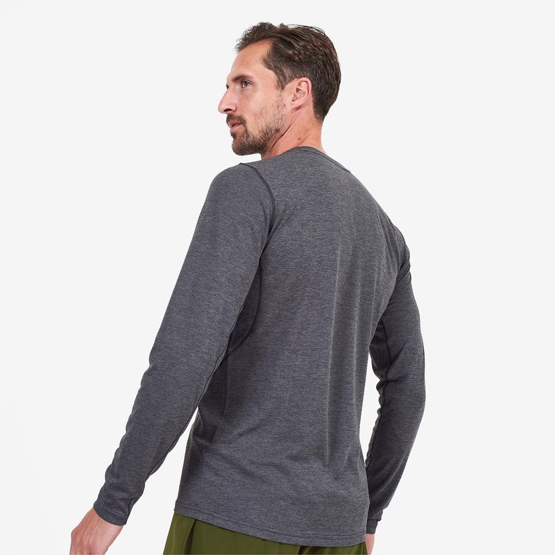 Koszulka Montane Dart Long Sleeve Męskie Ciemny Szare | PG6281397