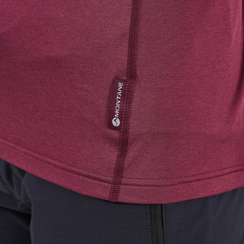 Koszulka Montane Dart Thermo Zip Neck Damskie Fioletowe | UJ0369271