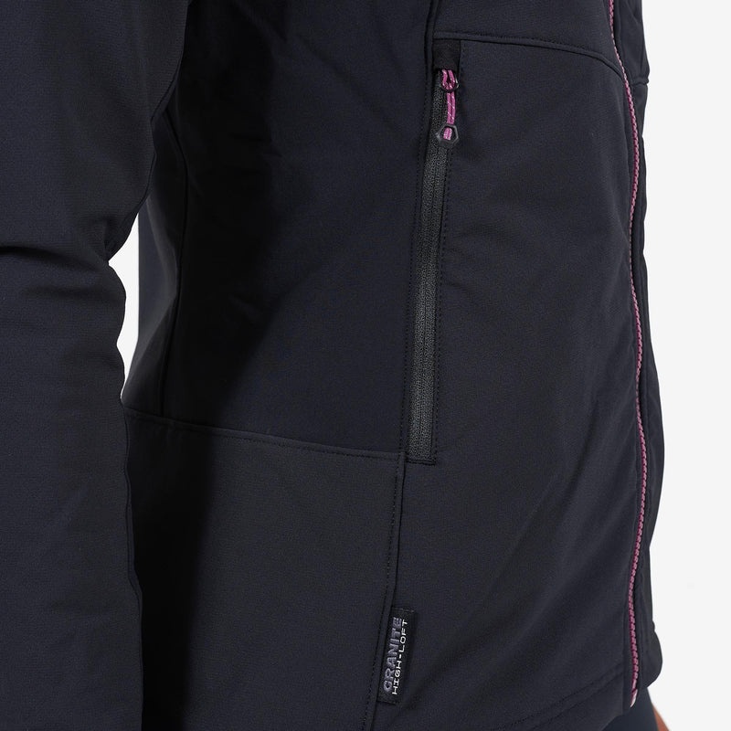 Kurtka Softshell Montane Krypton Damskie Czarne | EQ7538619