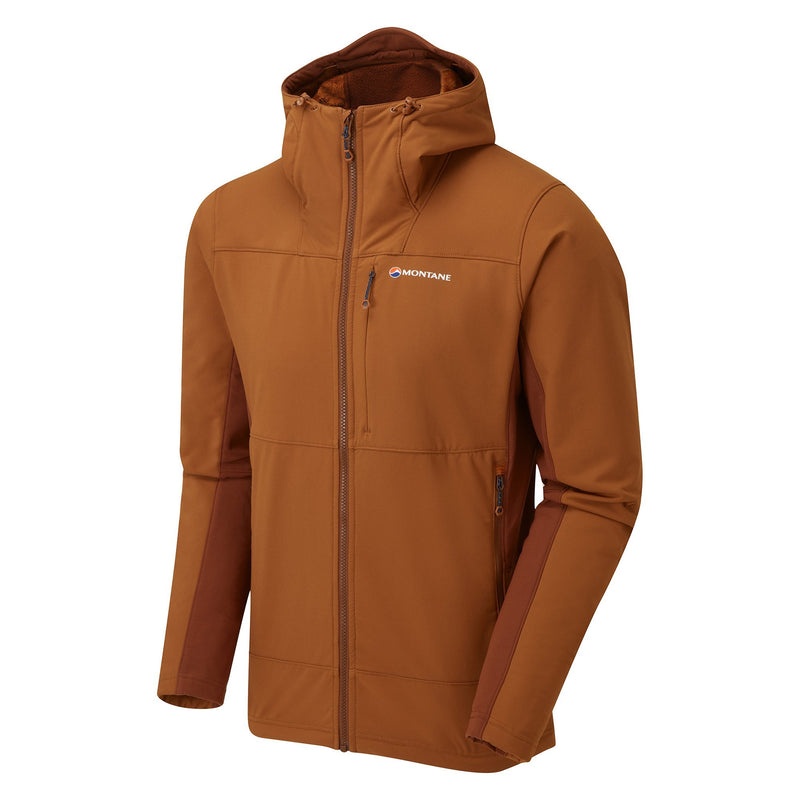 Kurtka Softshell Montane Krypton Męskie Brązowe | IJ9178306