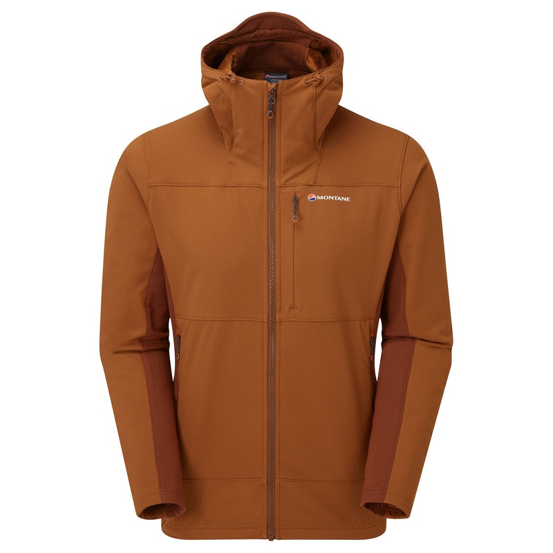 Kurtka Softshell Montane Krypton Męskie Brązowe | IJ9178306