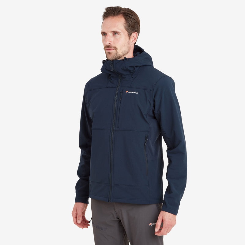 Kurtka Softshell Montane Krypton Męskie Granatowe | VL3760841