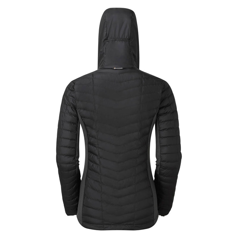 Kurtka Z Kapturem Montane Phoenix Stretch Damskie Czarne | UD4891230