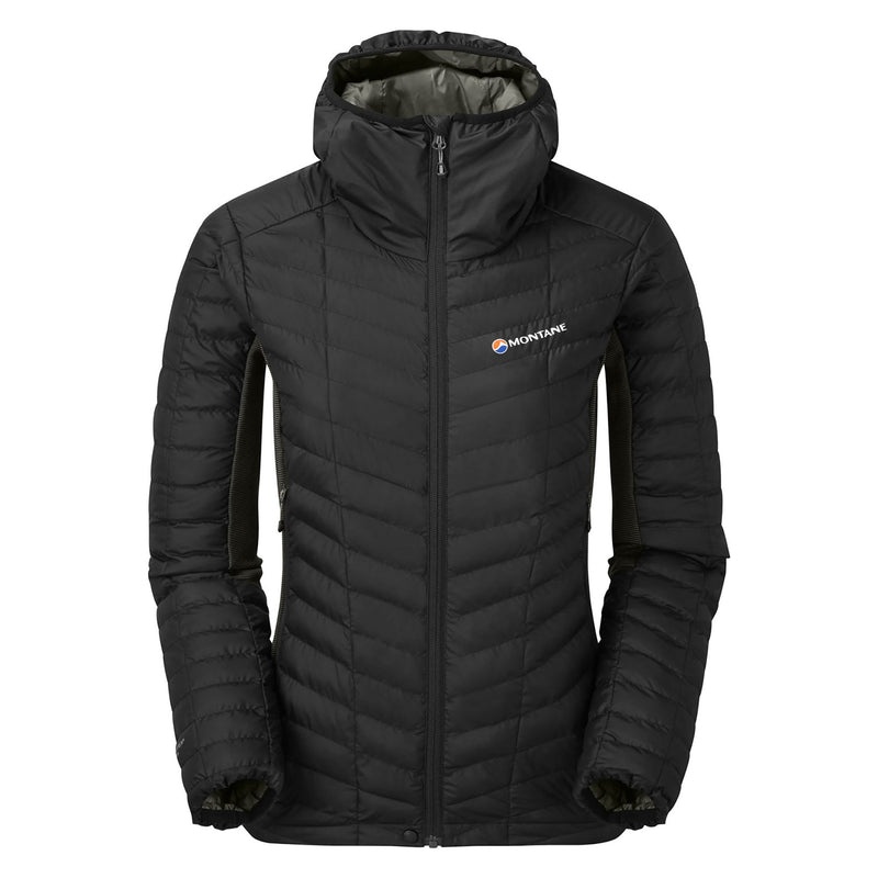 Kurtka Z Kapturem Montane Phoenix Stretch Damskie Czarne | UD4891230