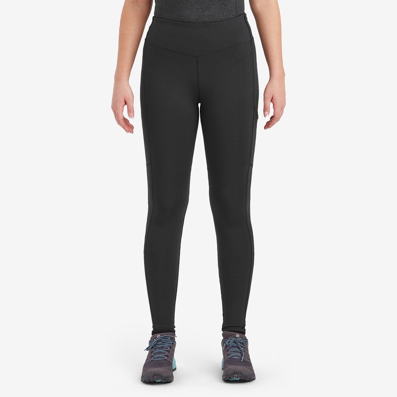 Legginsy Montane Ineo Lite Damskie Czarne | VS3271695