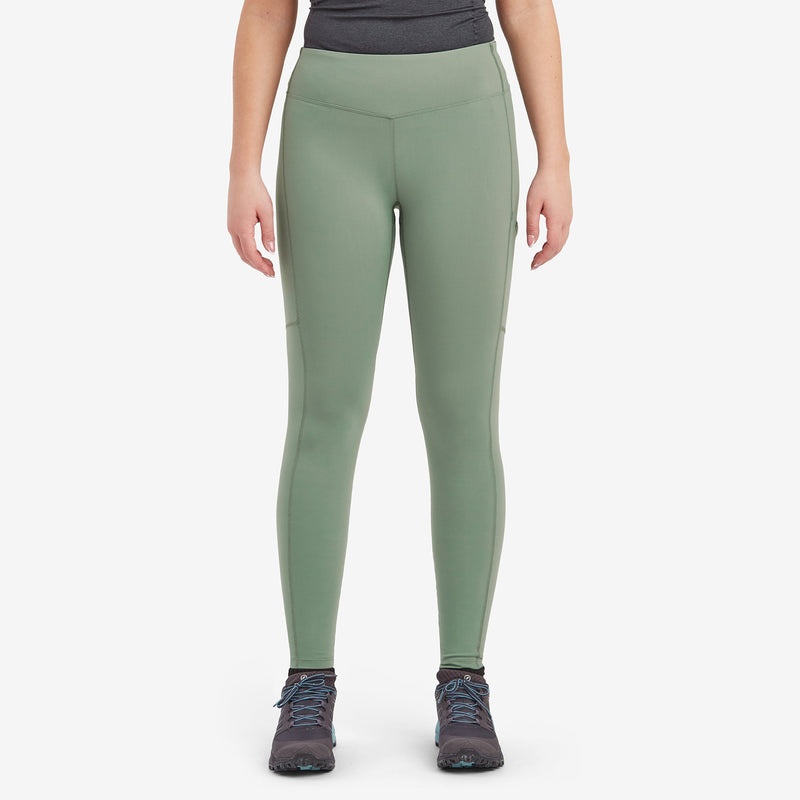 Legginsy Montane Ineo Lite Damskie Zielone | NL2598316