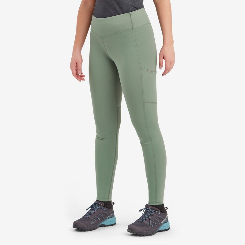 Legginsy Montane Ineo Lite Damskie Zielone | NL2598316