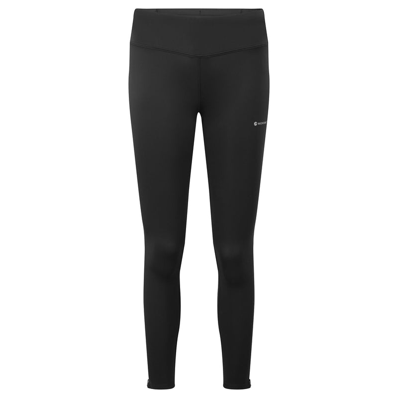 Legginsy Montane Slipstream Trailowe Biegania Damskie Czarne | CH0724316