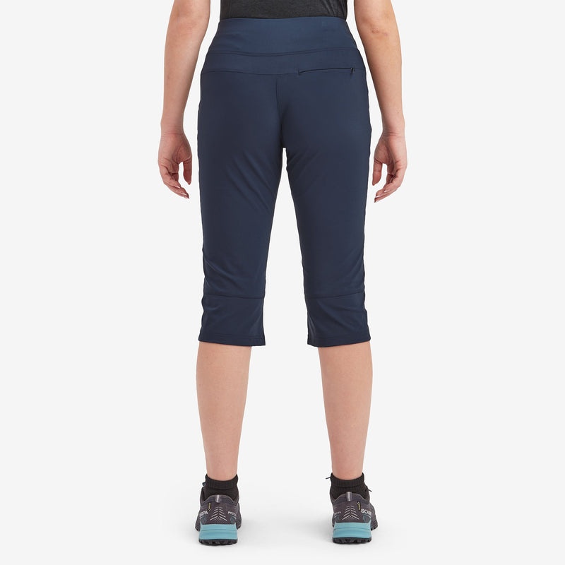 Legginsy Montane Tucana Lite Stretch Capri 3/4 Damskie Granatowe | GX6523071