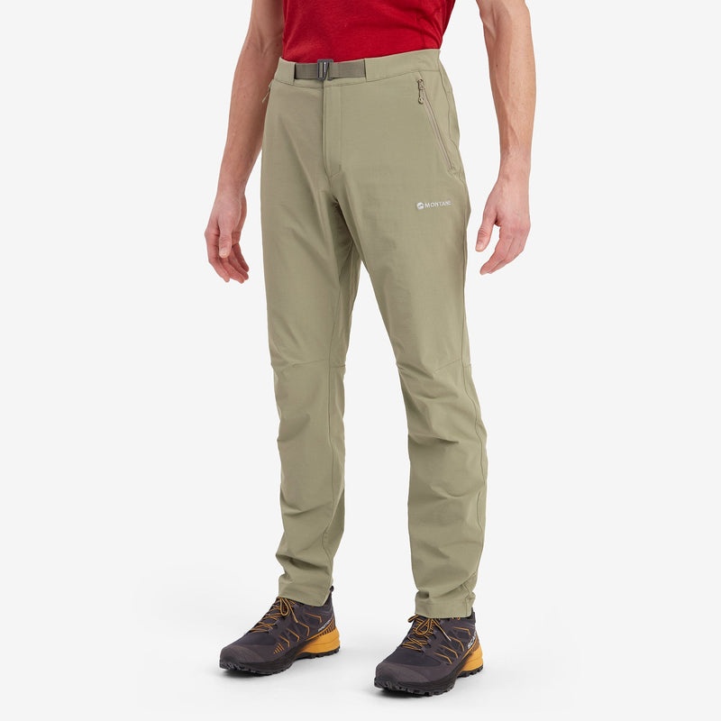 Spodnie Montane Dynamic Lite Stretch Męskie Khaki | VB4859206