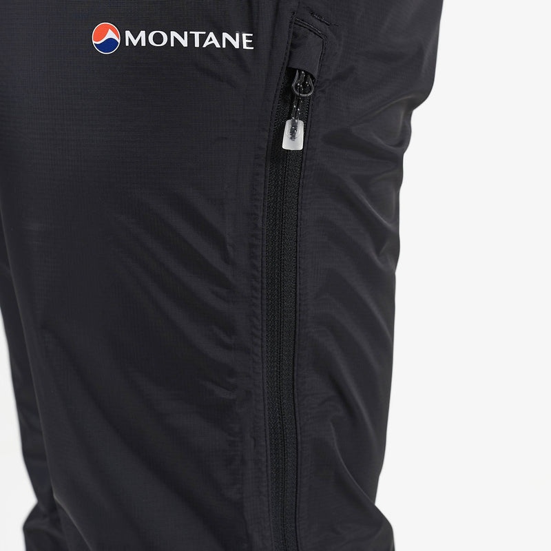 Spodnie Montane Dynamo Nieprzemakalne Pull-Over Damskie Czarne | GS6135294